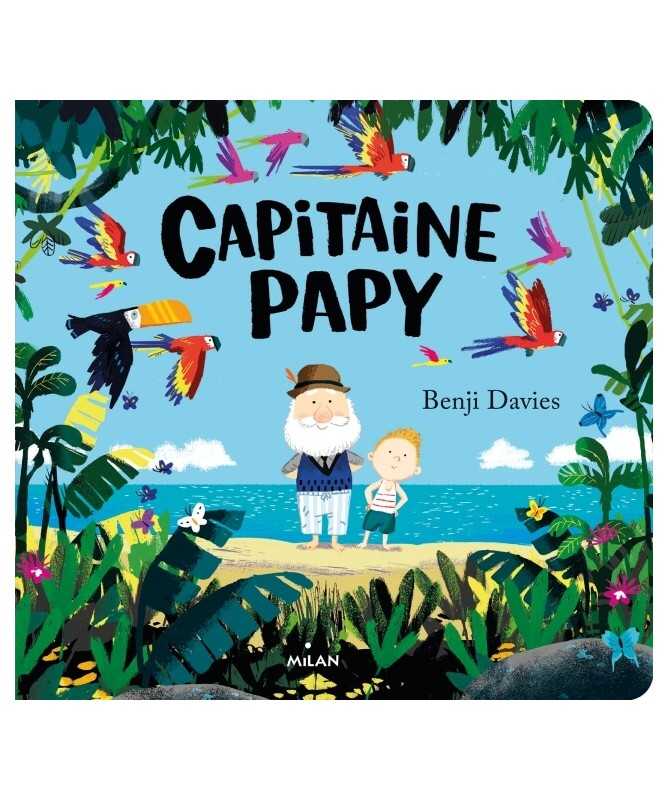 Livre Album - Capitaine Papy (tout-carton)