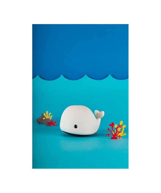 WILDA - Baleine veilleuse silicone petit modèle WILDA - Baleine veilleuse silicone petit modèle