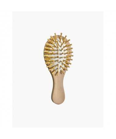 Brosse à cheveux en bois naturel