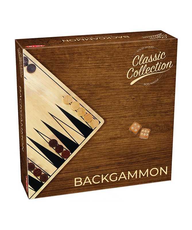 Coffret Backgammon en bois