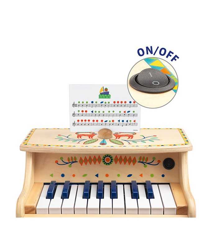 Piano électronique avec partitions - 18 clés Piano électronique avec partitions - 18 clés