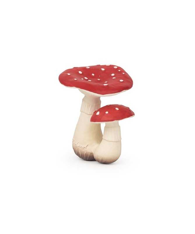 Jouet de dentition et de bain - Spot le champignon Jouet de dentition et de bain - Spot le champignon