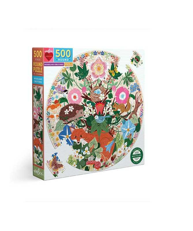 Puzzle - Woodland creatures (500 pcs) Puzzle - Woodland creatures (500 pcs)