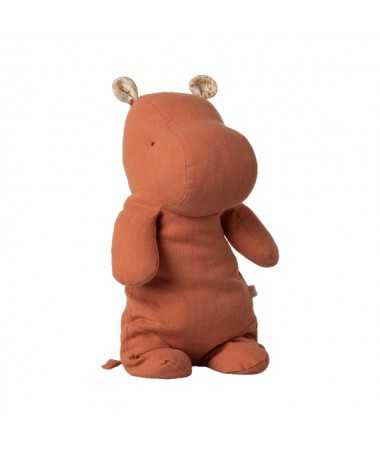 Safari Friends - Hippo Dusty Coral - Medium