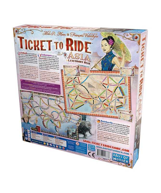 Les Aventuriers du Rail - Asie Les Aventuriers du Rail - Asie