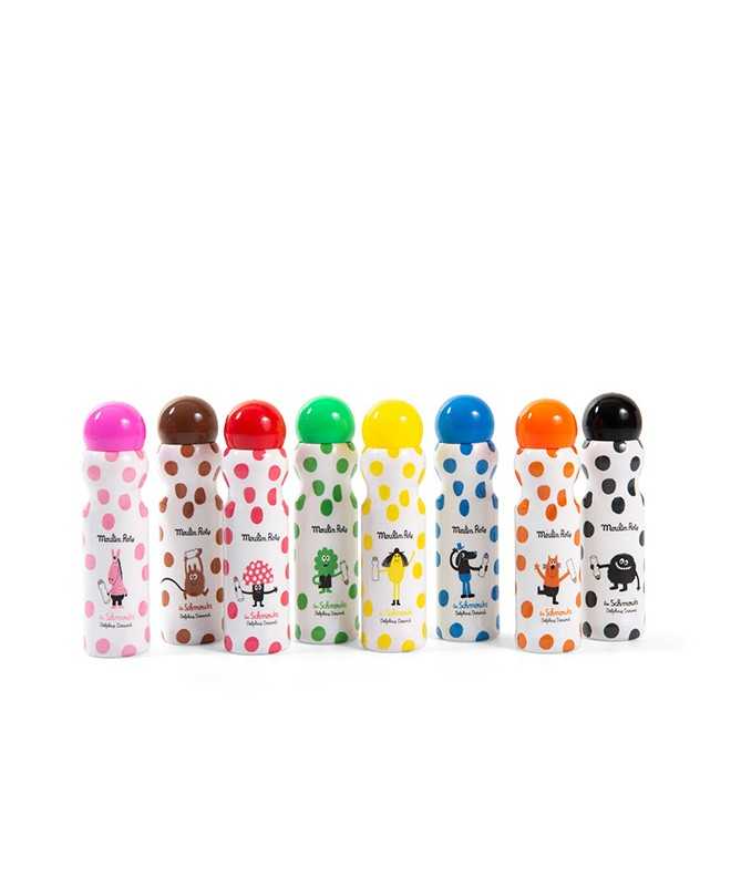 Boite 8 marqueurs tampons - Les Schmouks Boite 8 marqueurs tampons - Les Schmouks