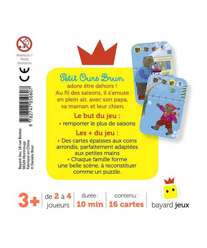 Petit Ours Brun - Jeu des saisons