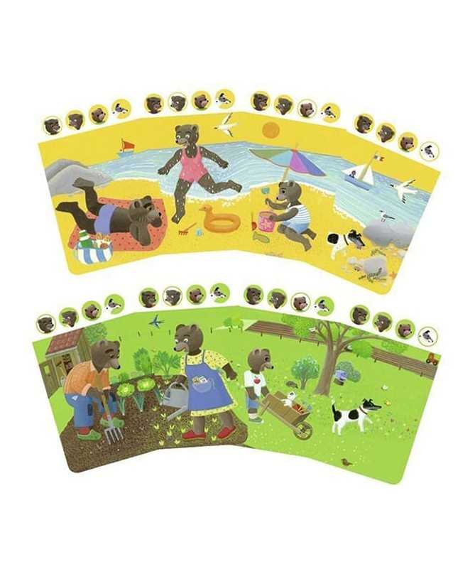 Petit Ours Brun - Jeu des saisons