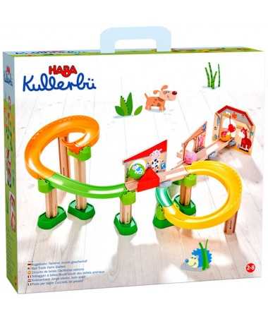 Kullerbu - Toboggan à billes - Bébé animaux