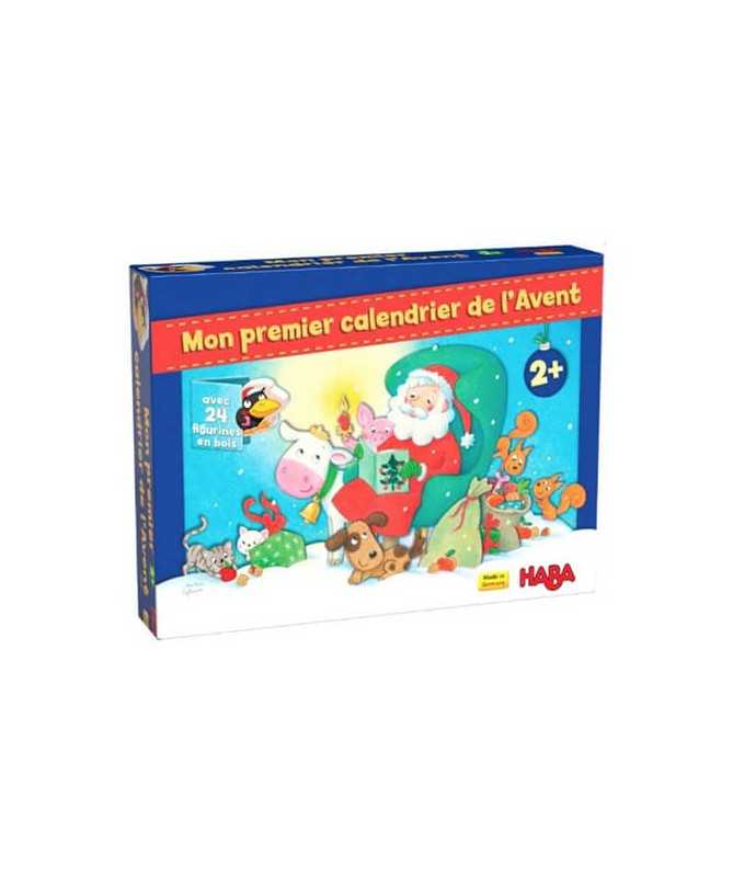 Calendrier de l'avent - Figurines en bois - Décoration ludique