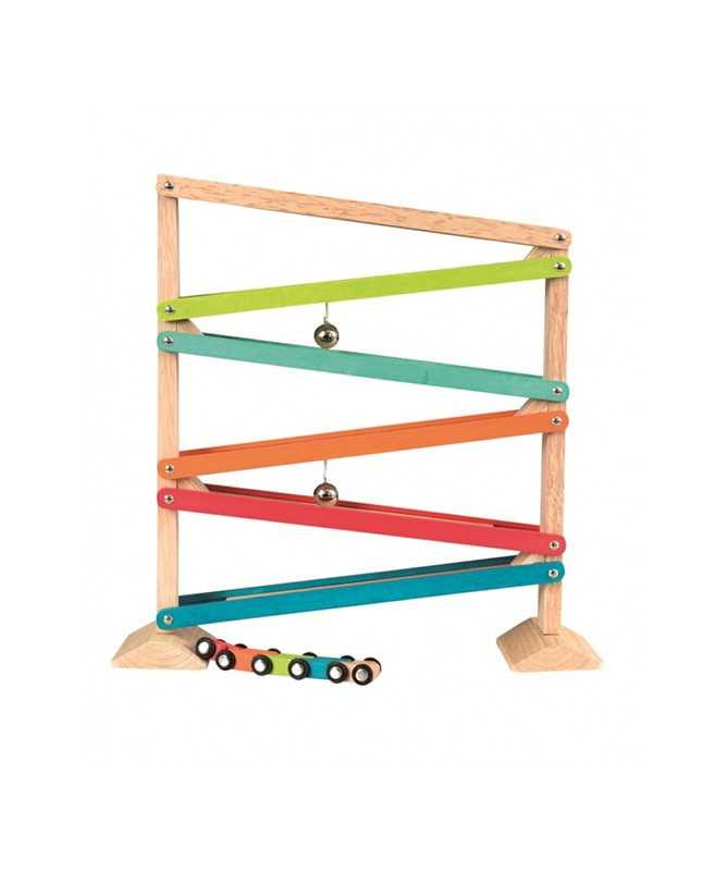 TOBOGGAN 5 COULEURS AVEC VOITURES TOBOGGAN 5 COULEURS AVEC VOITURES