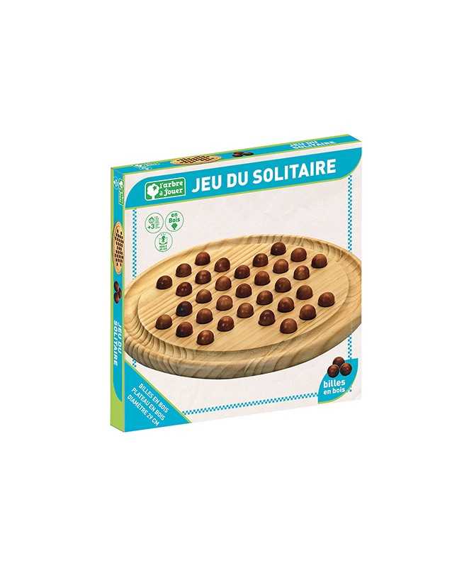 Solitaire en bois