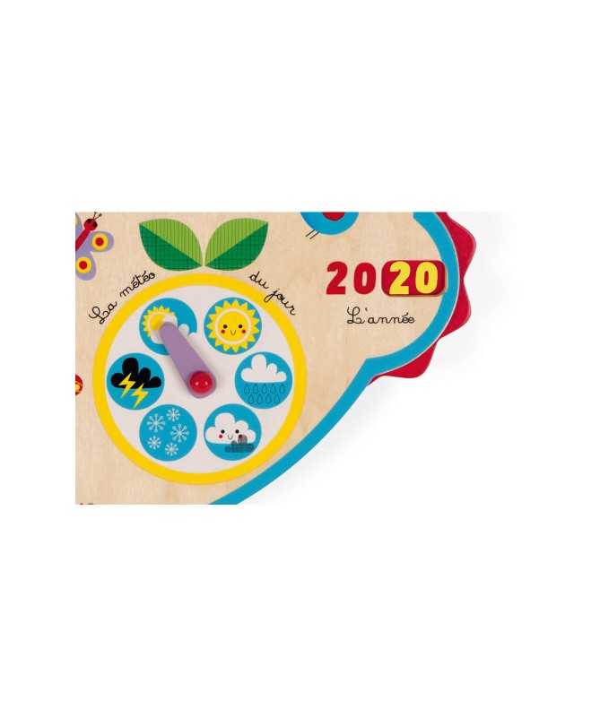 Calendrier en bois - Au fil du temps Calendrier en bois - Au fil du temps