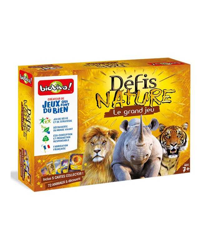 Le Grand Jeu Défis Nature + cartes collector