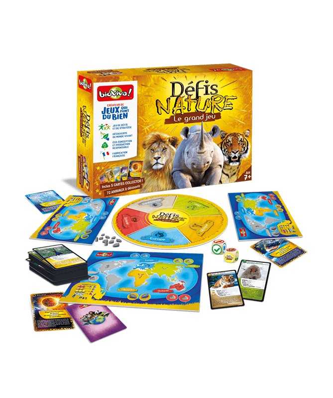 Le Grand Jeu Défis Nature + cartes collector