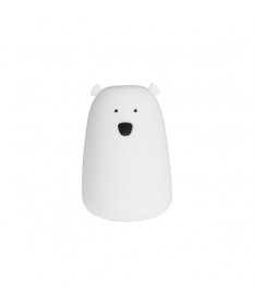 Baleine veilleuse tactile en silicone - Teo Ours blanc