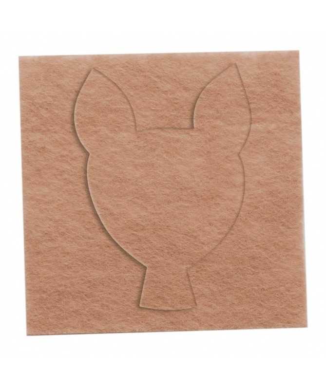 Tambour en feutrine et broderie - Punchneedle Tambour en feutrine et broderie - Punchneedle