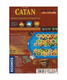 Catan ext. Trésors, Dragons & Explorateurs (Scénarios pour extensions)