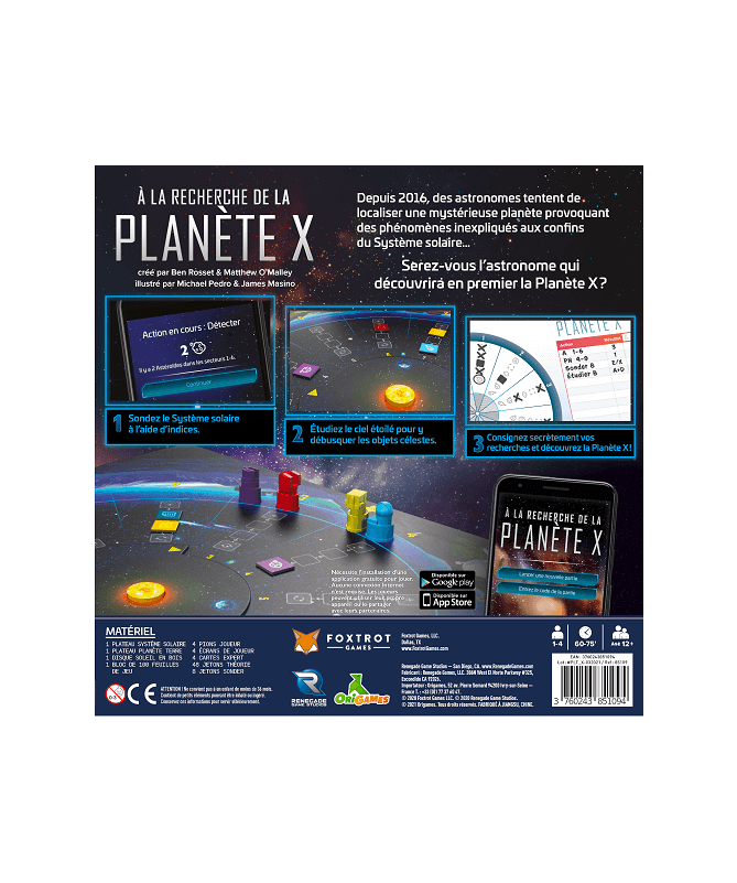 À la Recherche de la Planète X À la Recherche de la Planète X