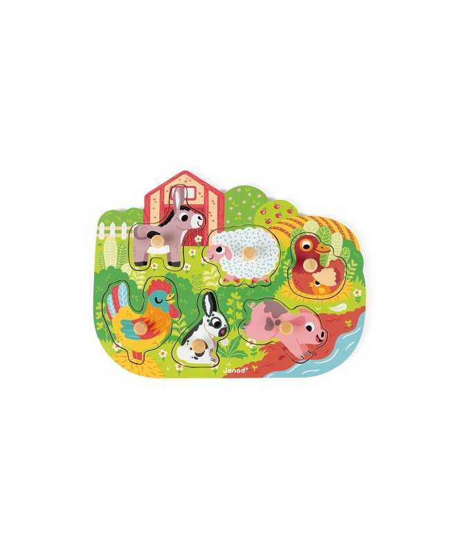 Puzzle bois - Happy Farm Puzzle bois - Happy Farm