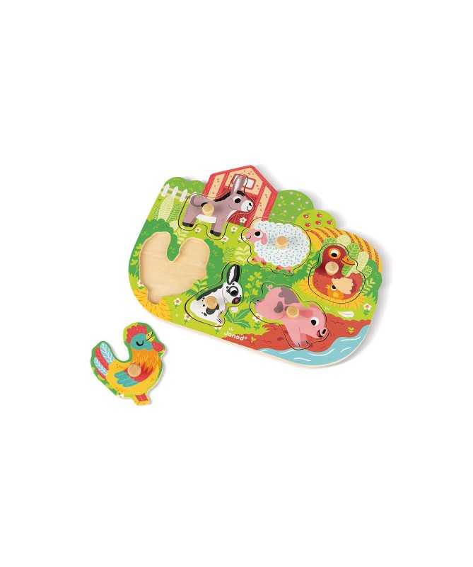 Puzzle bois - Happy Farm Puzzle bois - Happy Farm