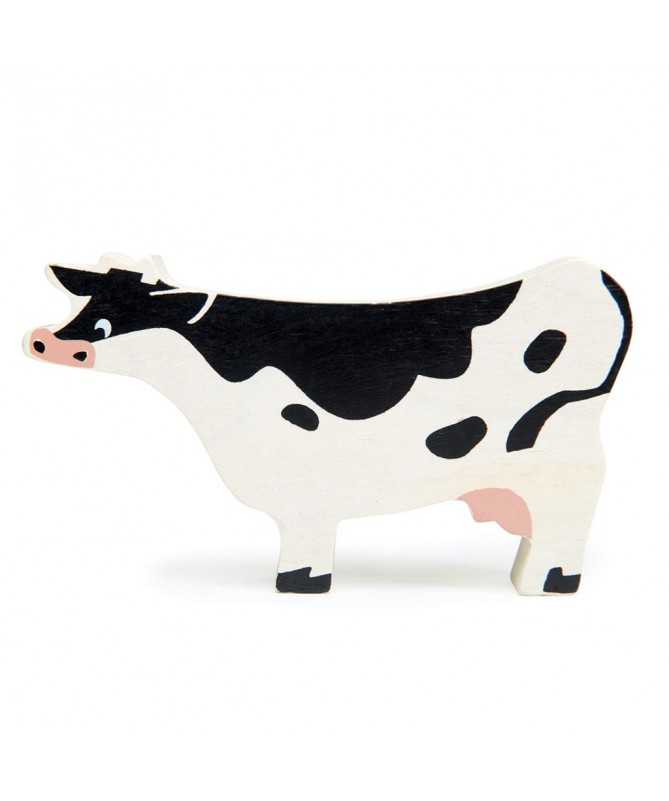 Figurines en bois - Vache