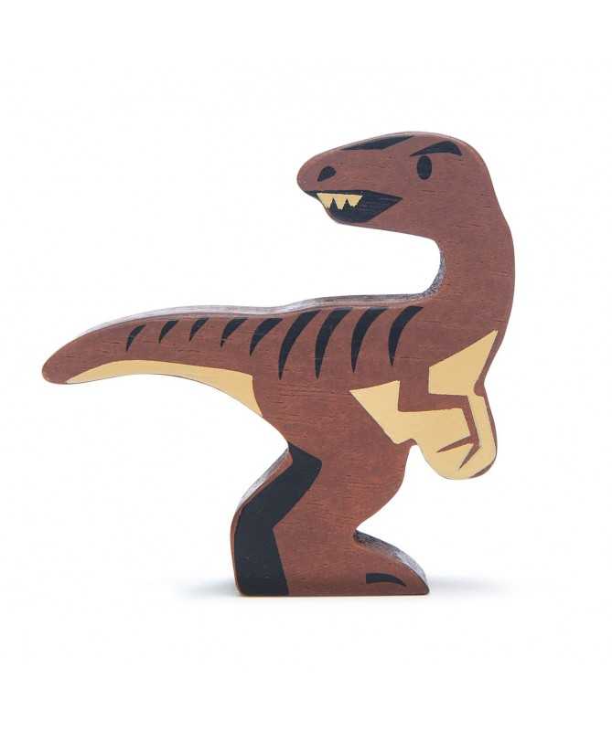 Figurines en bois - Dinosaure - Velociraptor Figurines en bois - Dinosaure - Velociraptor