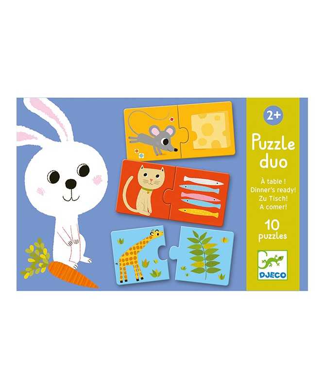 Puzzle duo - A table ! (20 pcs)