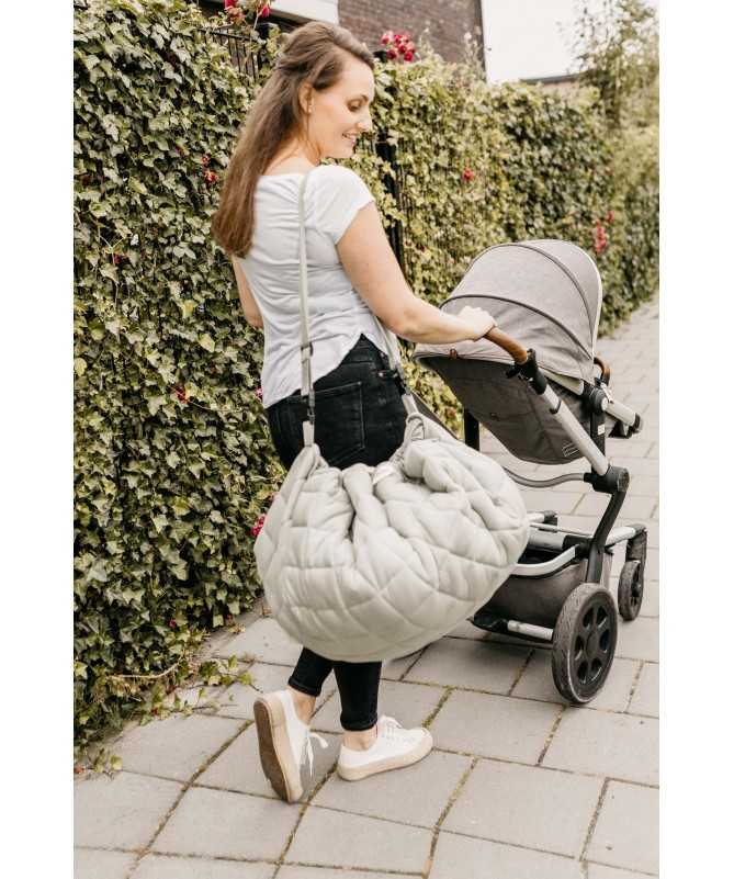 Tapis d'éveil matelassé et sac de joeuts - Soft - Coton biologique Tapis d'éveil matelassé et sac de joeuts - Soft - Coton biologique