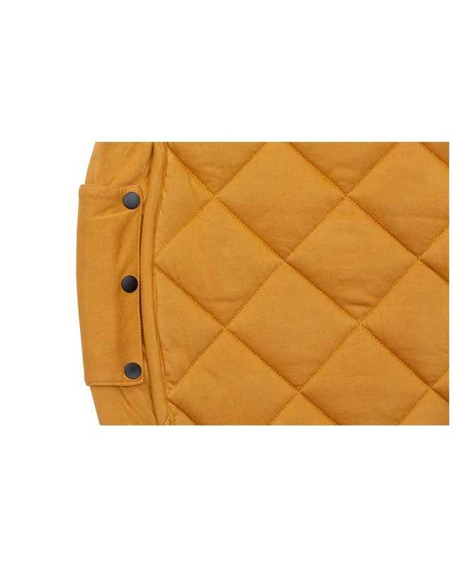 Tapis d'éveil matelassé et sac de jouets - Soft - Coton biologique - Mustard Chai Tea Tapis d'éveil matelassé et sac de jouets - Soft - Coton biologique - Mustard Chai Tea