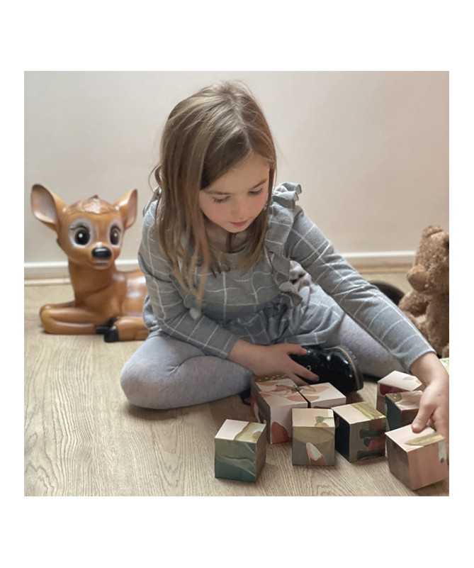 Puzzle cube 9 pièces - Forêt - Egmont Toys Puzzle cube 9 pièces - Forêt - Egmont Toys
