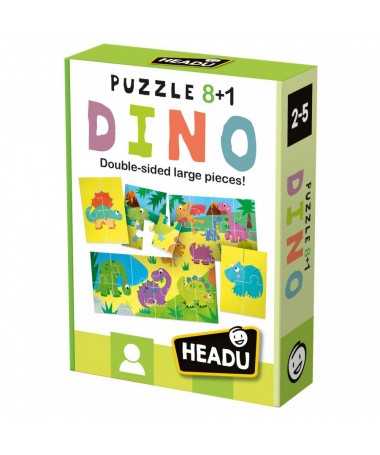 Puzzle 8 + 1 Dinosaures