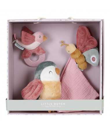 Coffret cadeau naissance - Flowers & Butterflies