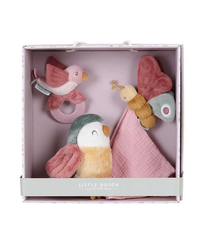 Coffret cadeau naissance - Flowers & Butterflies Coffret cadeau naissance - Flowers & Butterflies