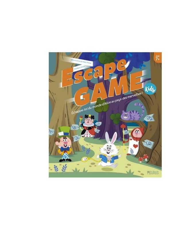 Escape Game Kids - Échappe-toi du monde d'Alice au Pays des Merveilles