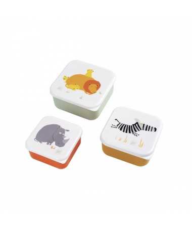 Set de 3 lunch box - La Savane