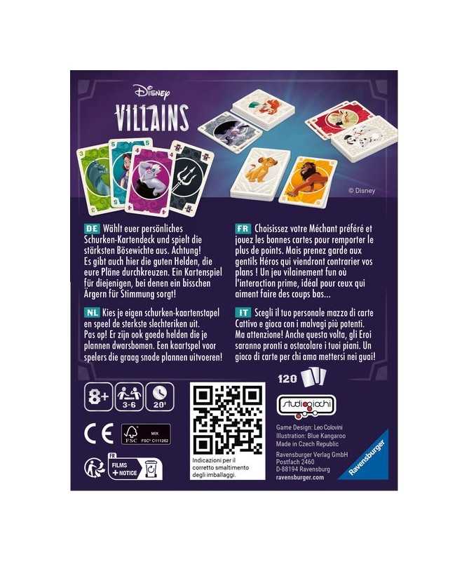 Villains - Le jeu de cartes Villains - Le jeu de cartes