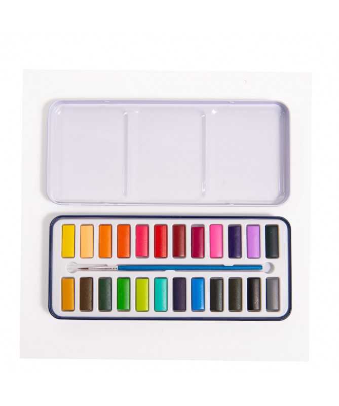 Boite aquarelle Aujourd'hui c'est mercredi Boite aquarelle Aujourd'hui c'est mercredi