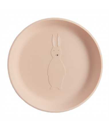 Assiette silicone - Mrs. Rabbit