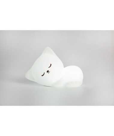Chat - Veilleuse tactile en silicone