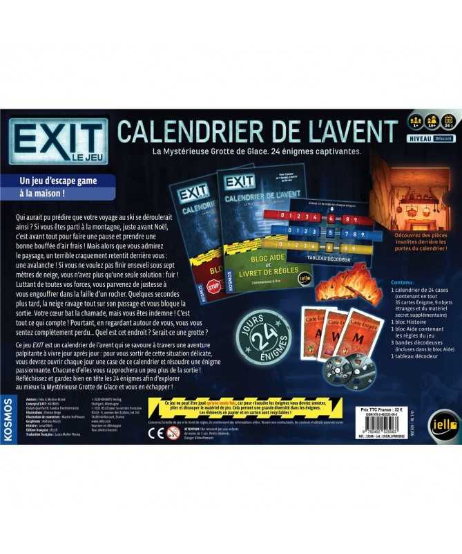 Exit Calendrier de l'Avent - La Grotte Glacée Exit Calendrier de l'Avent - La Grotte Glacée