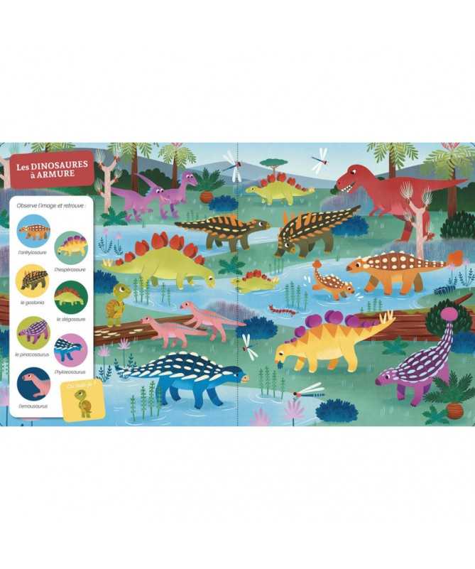 Cherche et trouve des tout-petits - Les dinosaures Cherche et trouve des tout-petits - Les dinosaures