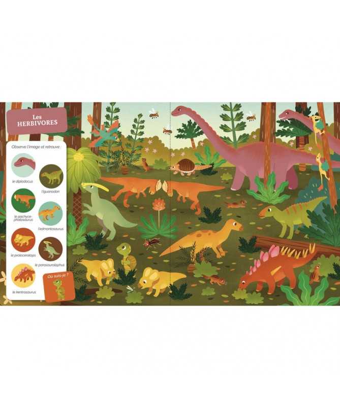 Cherche et trouve des tout-petits - Les dinosaures Cherche et trouve des tout-petits - Les dinosaures