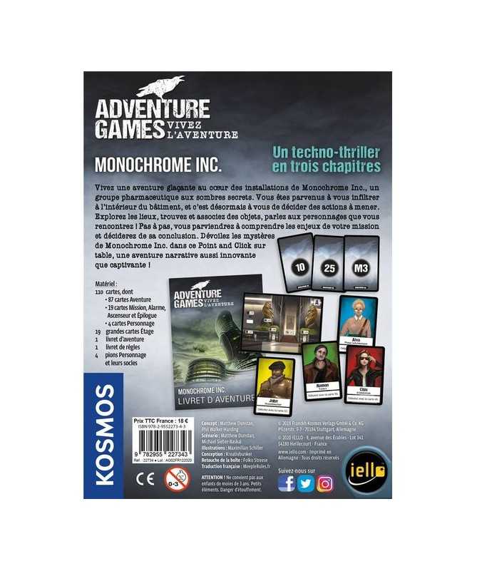 Adventure Games - Monochrome Inc.