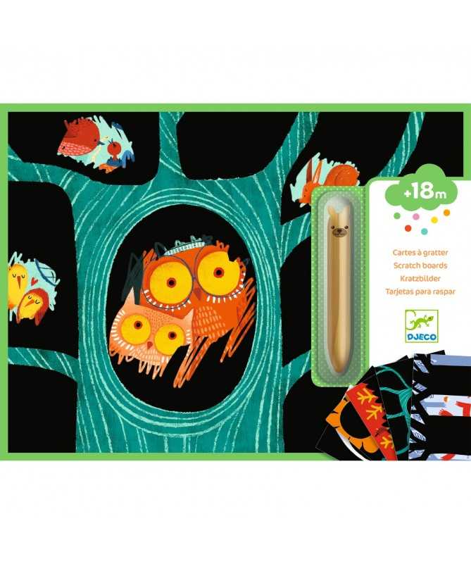 Cartes à gratter - Animaux à découvrir Cartes à gratter - Animaux à découvrir