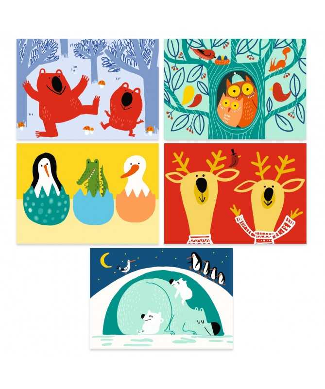 Cartes à gratter - Animaux à découvrir Cartes à gratter - Animaux à découvrir