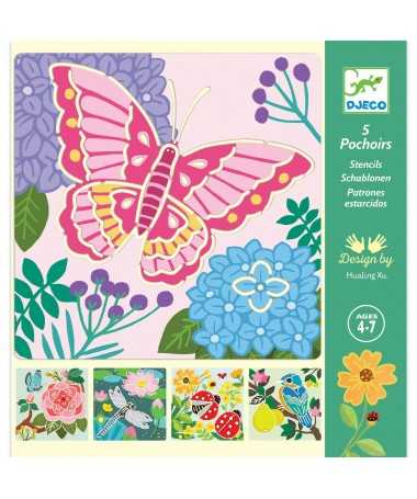 Pochoirs - Ailes du jardin