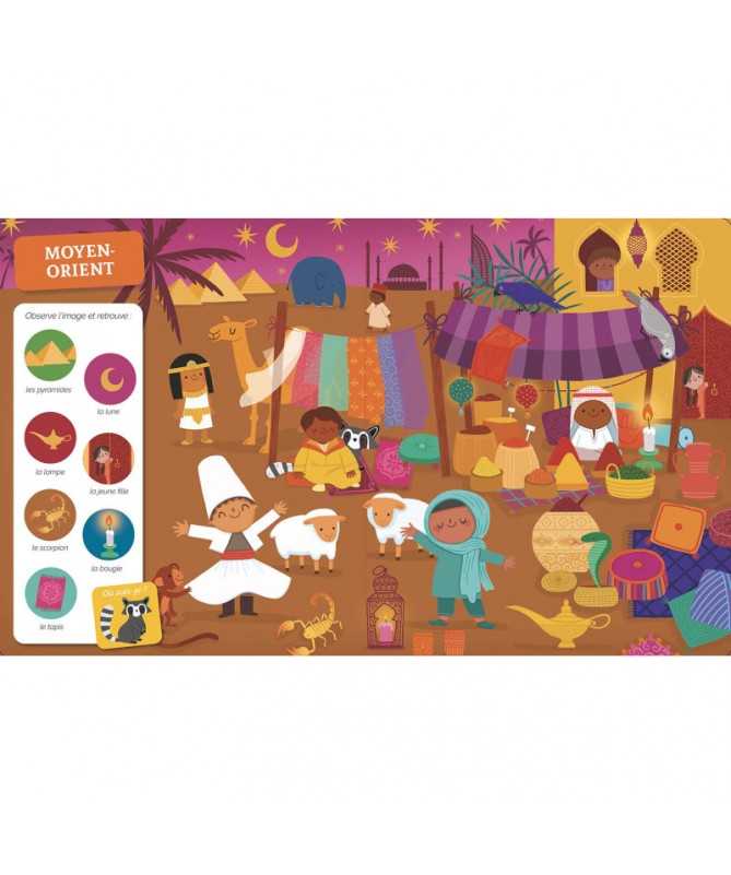 Cherche et trouve des tout petits - Autour du monde Cherche et trouve des tout petits - Autour du monde