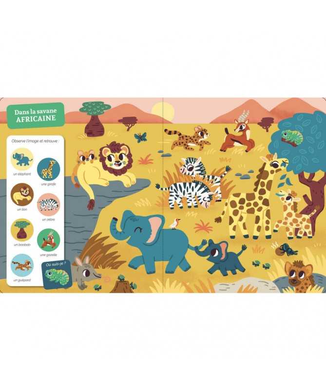 Cherche et trouve des tout petits - Jungle et savane Cherche et trouve des tout petits - Jungle et savane
