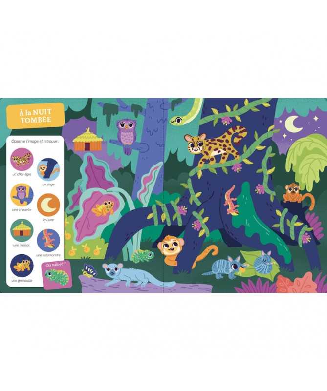 Cherche et trouve des tout petits - Jungle et savane Cherche et trouve des tout petits - Jungle et savane